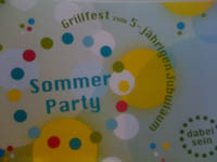 Sommerparty